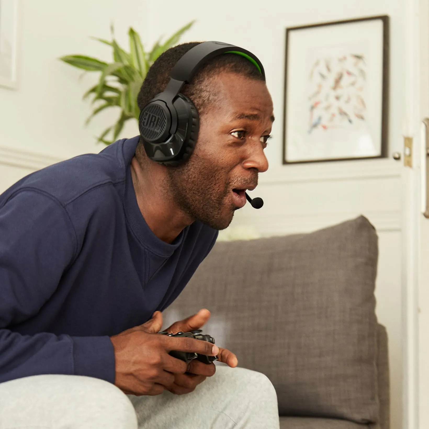 JBL Quantum 360X Wireless Gaming Over Ear Headphones for Xbox, Black - immagine 8