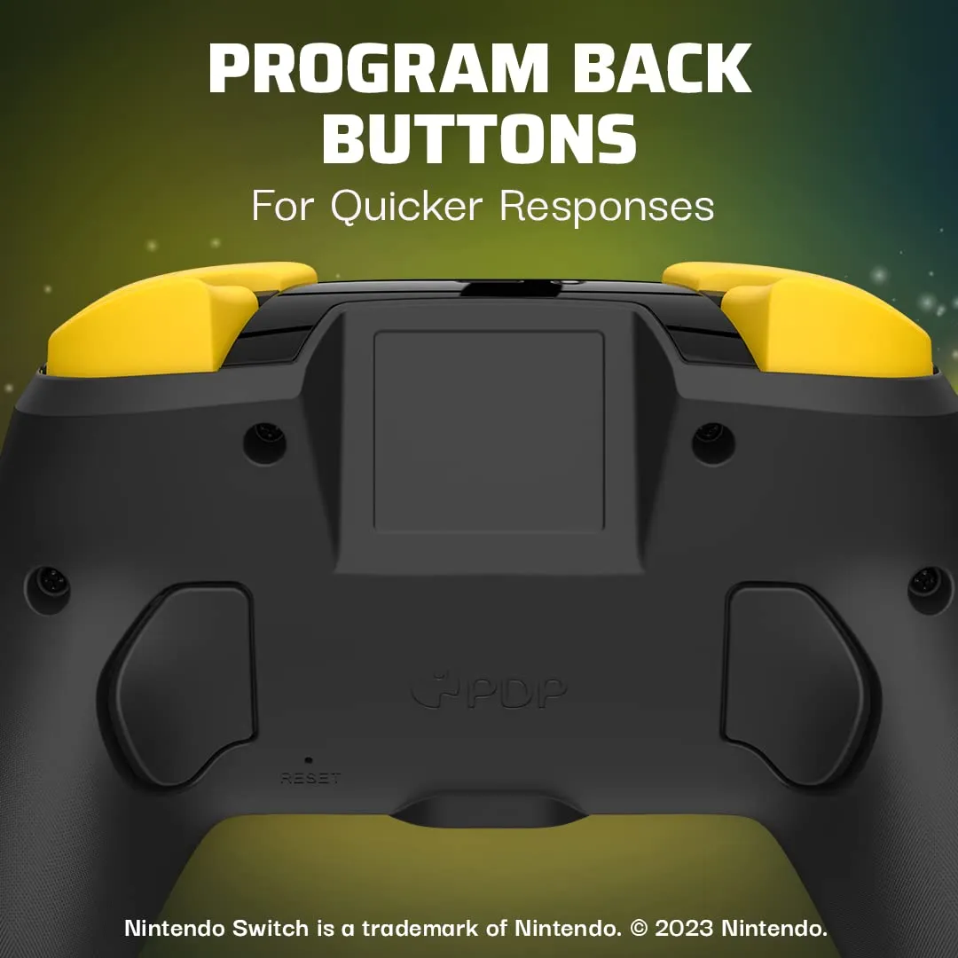 PDP Rematch Glow Wireless Controller - Mario Stars - immagine 2