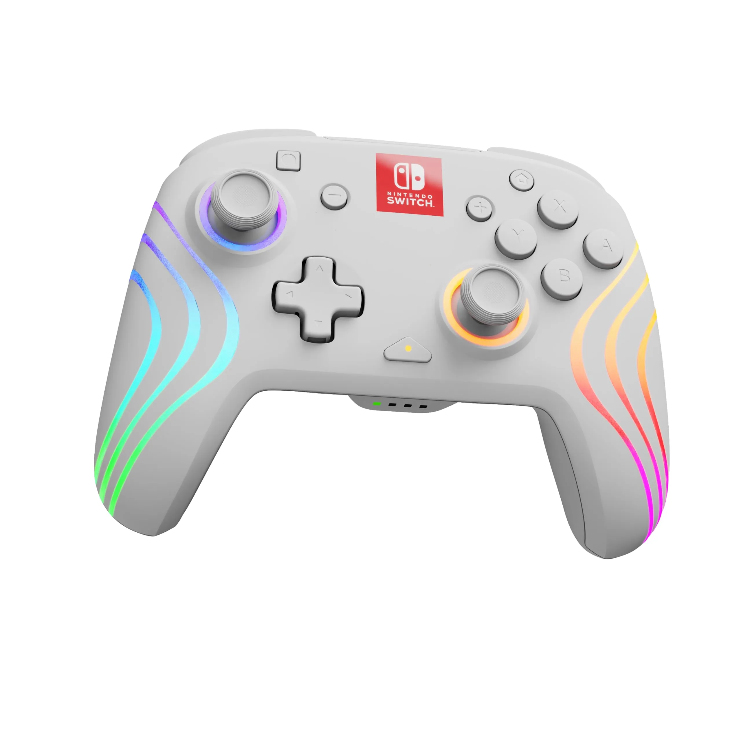 PDP Afterglow Wave Wireless Controller for Nintendo Switch - White - immagine 6