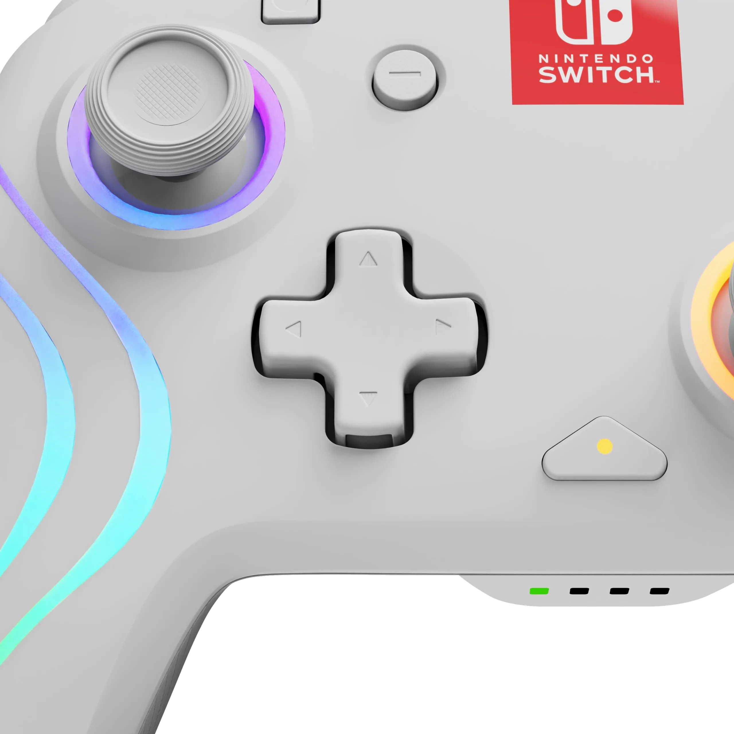 PDP Afterglow Wave Wireless Controller for Nintendo Switch - White - immagine 7