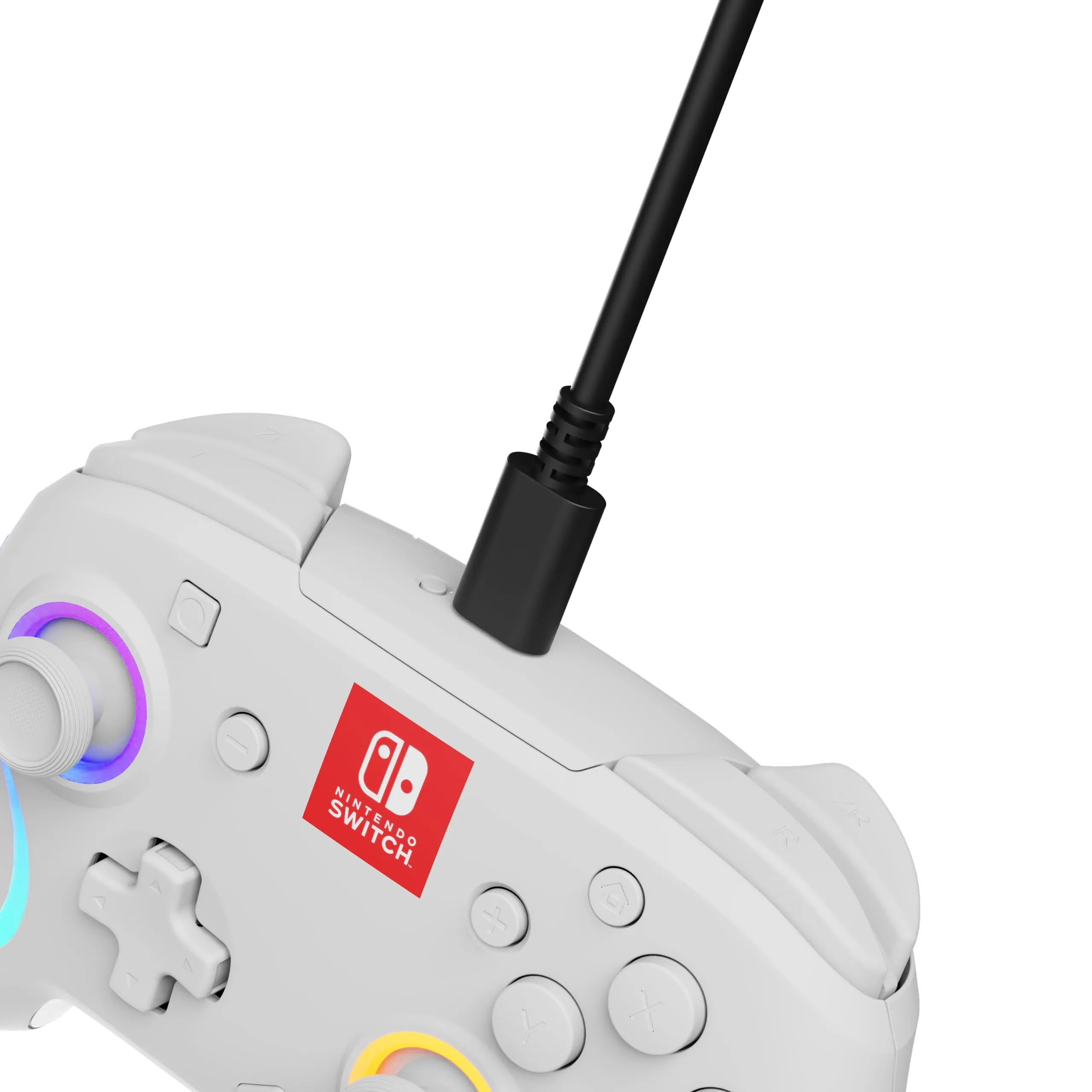 PDP Afterglow Wave Wireless Controller for Nintendo Switch - White - immagine 8