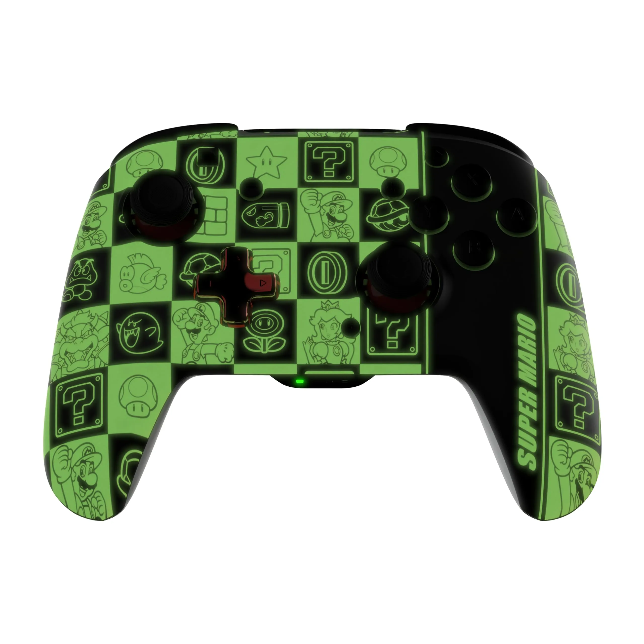 PDP Wireless Deluxe Controller for Nintendo Switch - Glow Super Icons - immagine 4