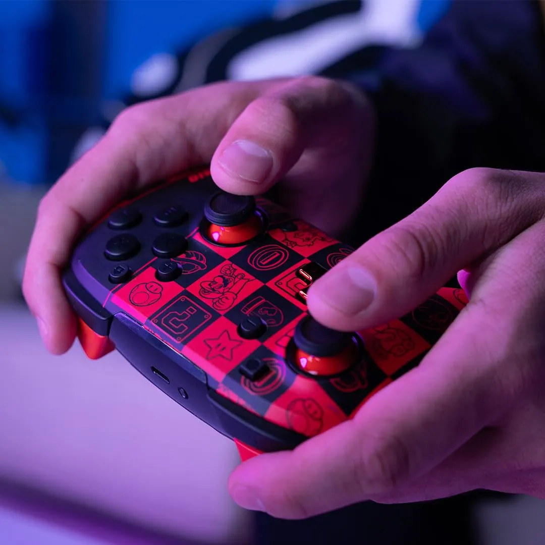 PDP Wireless Deluxe Controller for Nintendo Switch - Glow Super Icons - immagine 5