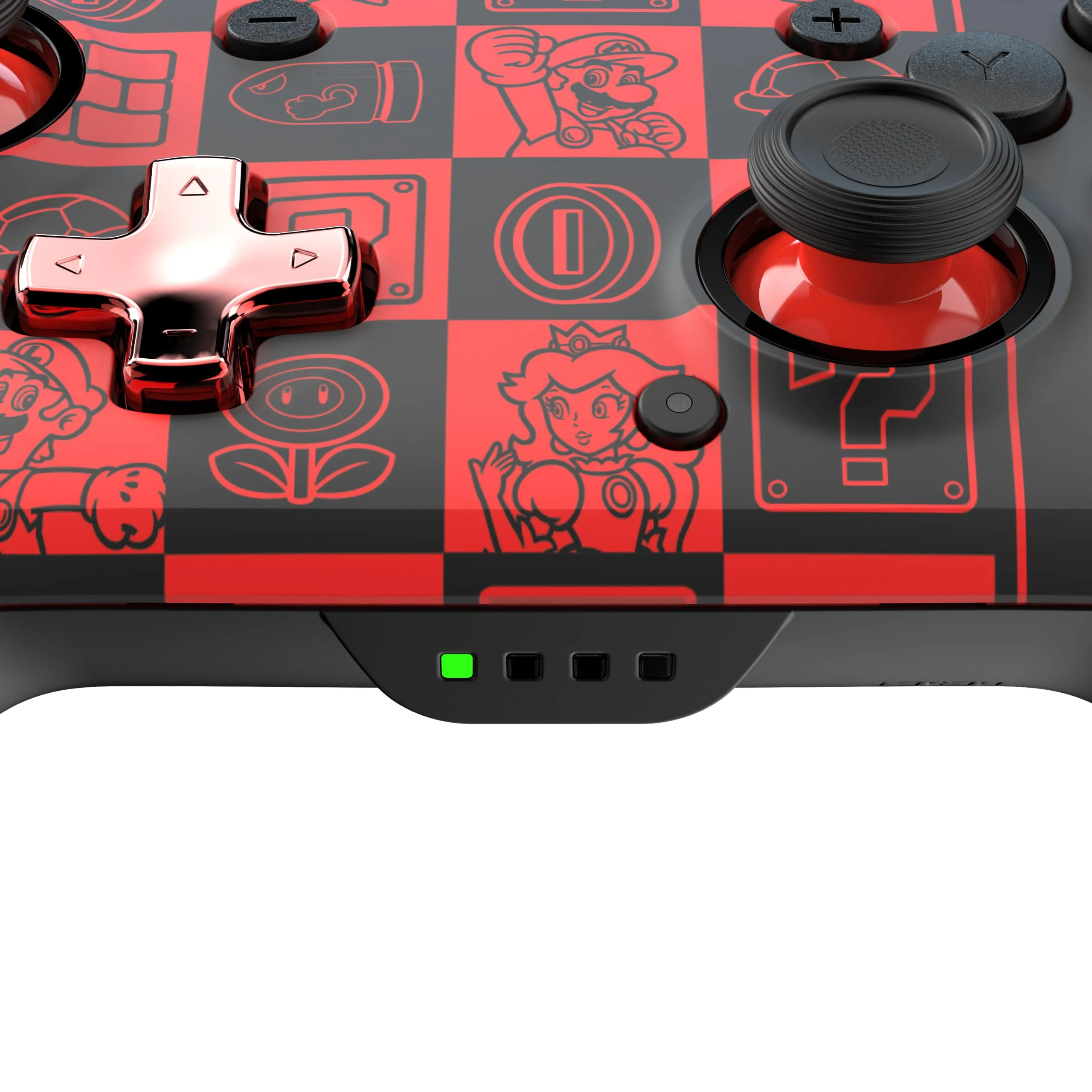 PDP Wireless Deluxe Controller for Nintendo Switch - Glow Super Icons - immagine 6