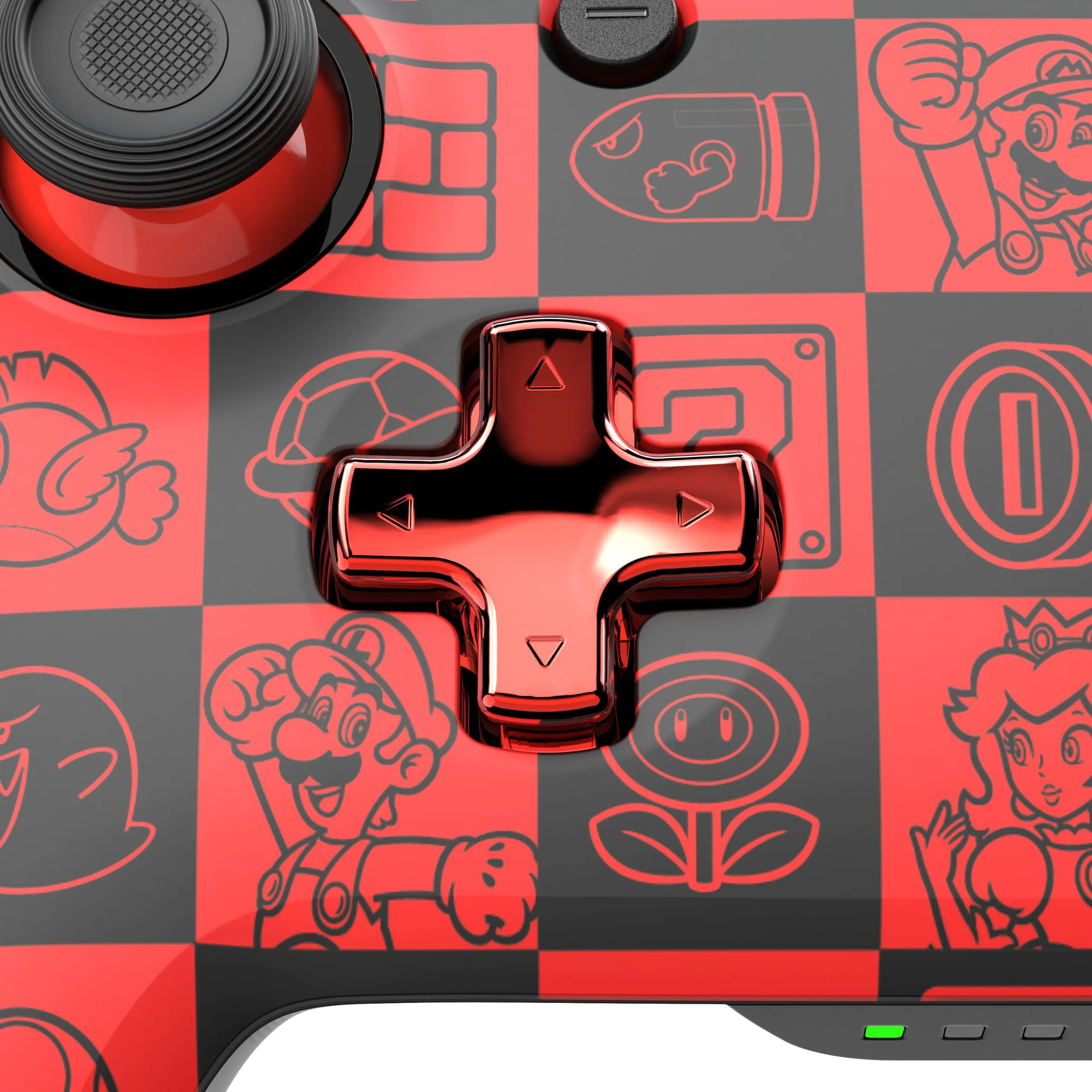 PDP Wireless Deluxe Controller for Nintendo Switch - Glow Super Icons - immagine 9