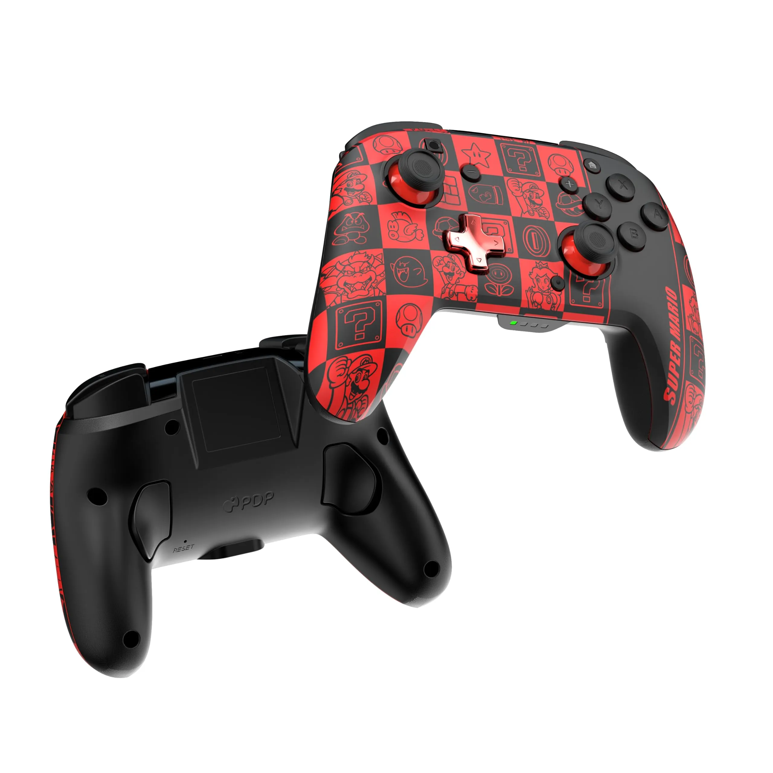 PDP Wireless Deluxe Controller for Nintendo Switch - Glow Super Icons - immagine 10