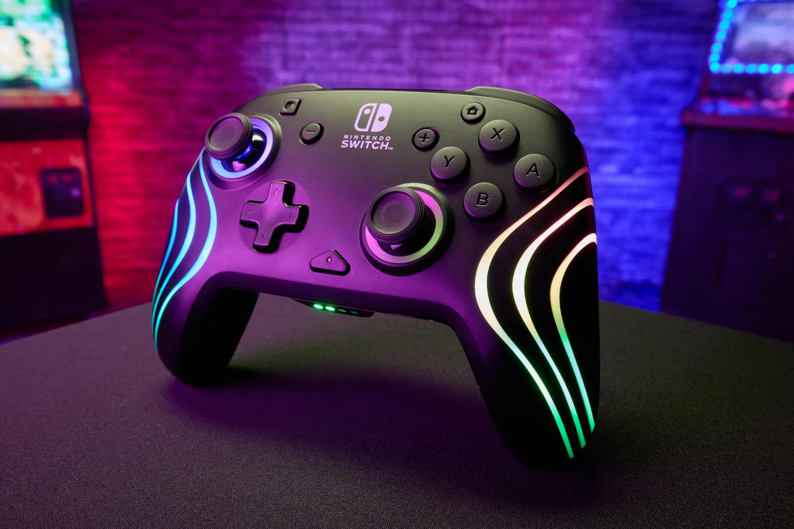 PDP Afterglow Wave Wireless Controller for Nintendo Switch - Black - immagine 5