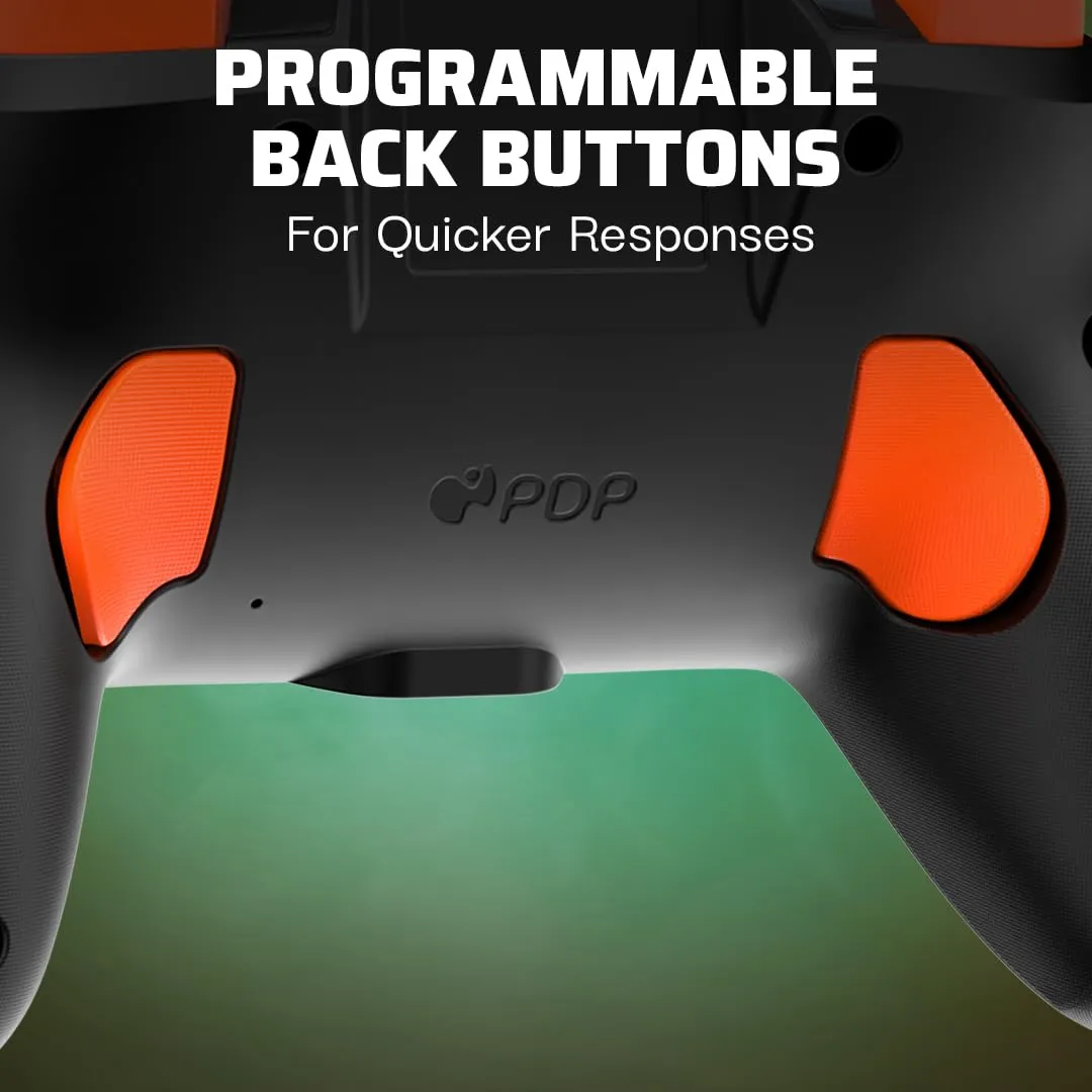 PDP Rematch Glow Wireless Controller for Nintendo Switch, Lite and OLED - Blackout - immagine 4