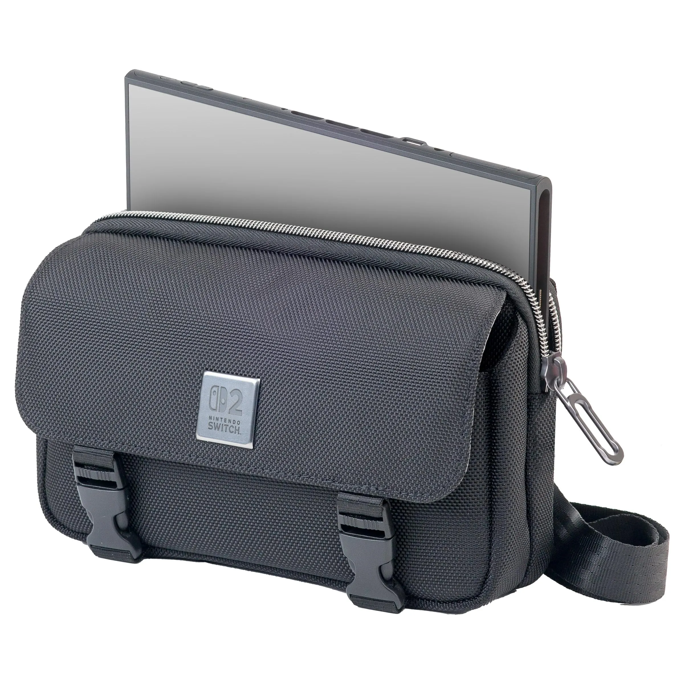 Game Traveler Deluxe Borsa a tracolla per Nintendo Switch, Nintendo Switch OLED e Nintendo Switch 2 - immagine 3