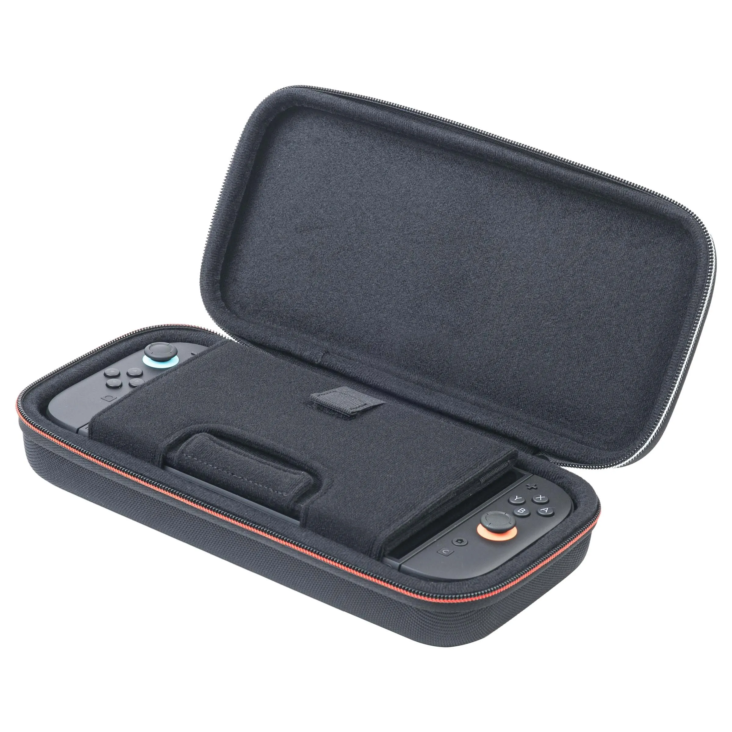 Game Traveler Custodia Deluxe per Nintendo Switch 2, Nintendo Switch OLED e Nintendo Switch - 12 Slot Carte di Gioco e 2 Slot MicroSD - Nero - immagine 3