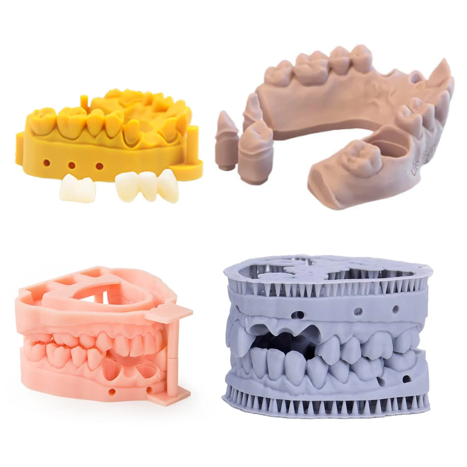 JH JAMG HE Resina per Stampante 3D Dentale Pro Model (IPA Clean, Grigio Chiaro) - immagine 3