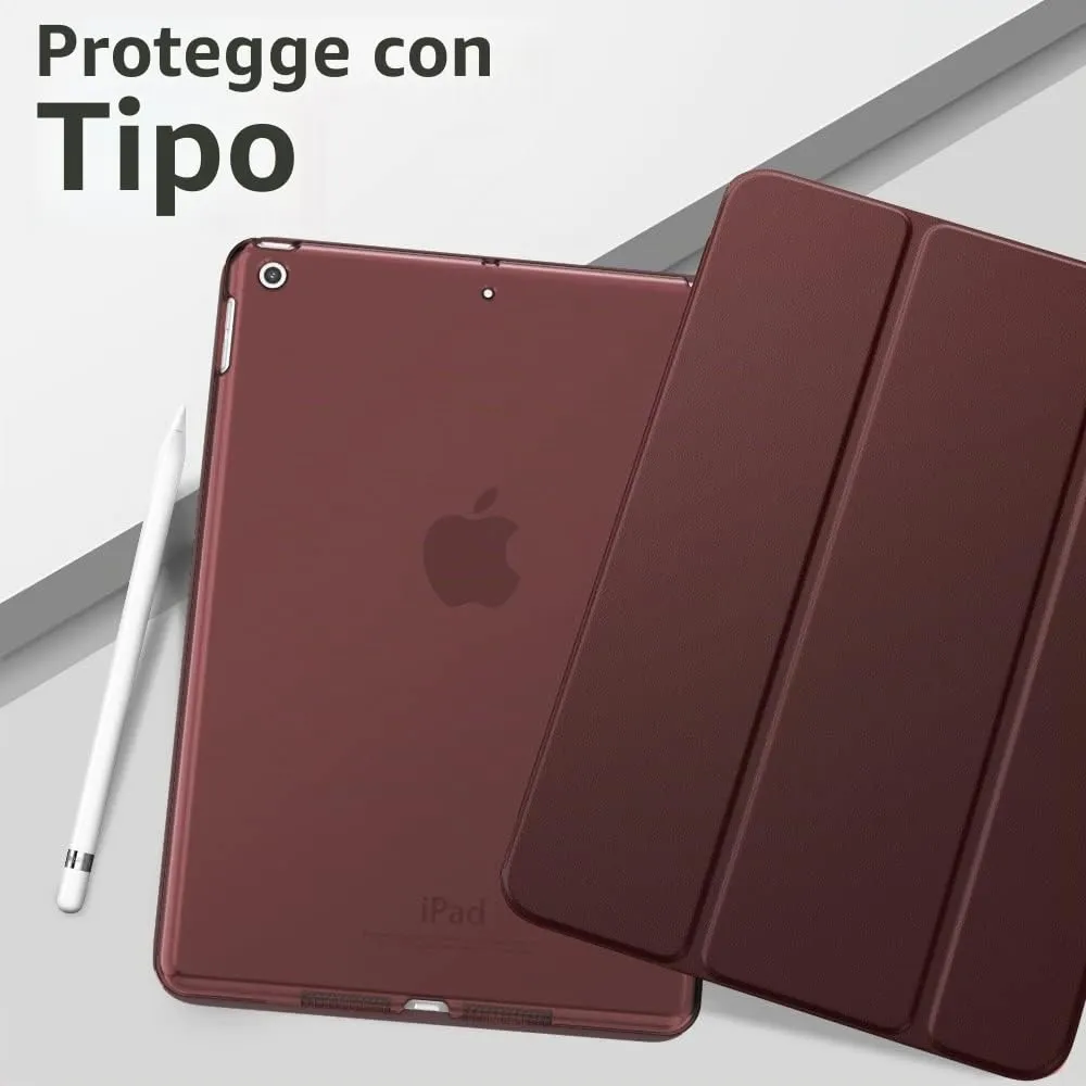 MoKo Cover for iPad 9th/8th/7th Gen 10.2" (2019-2021), Brown - immagine 9