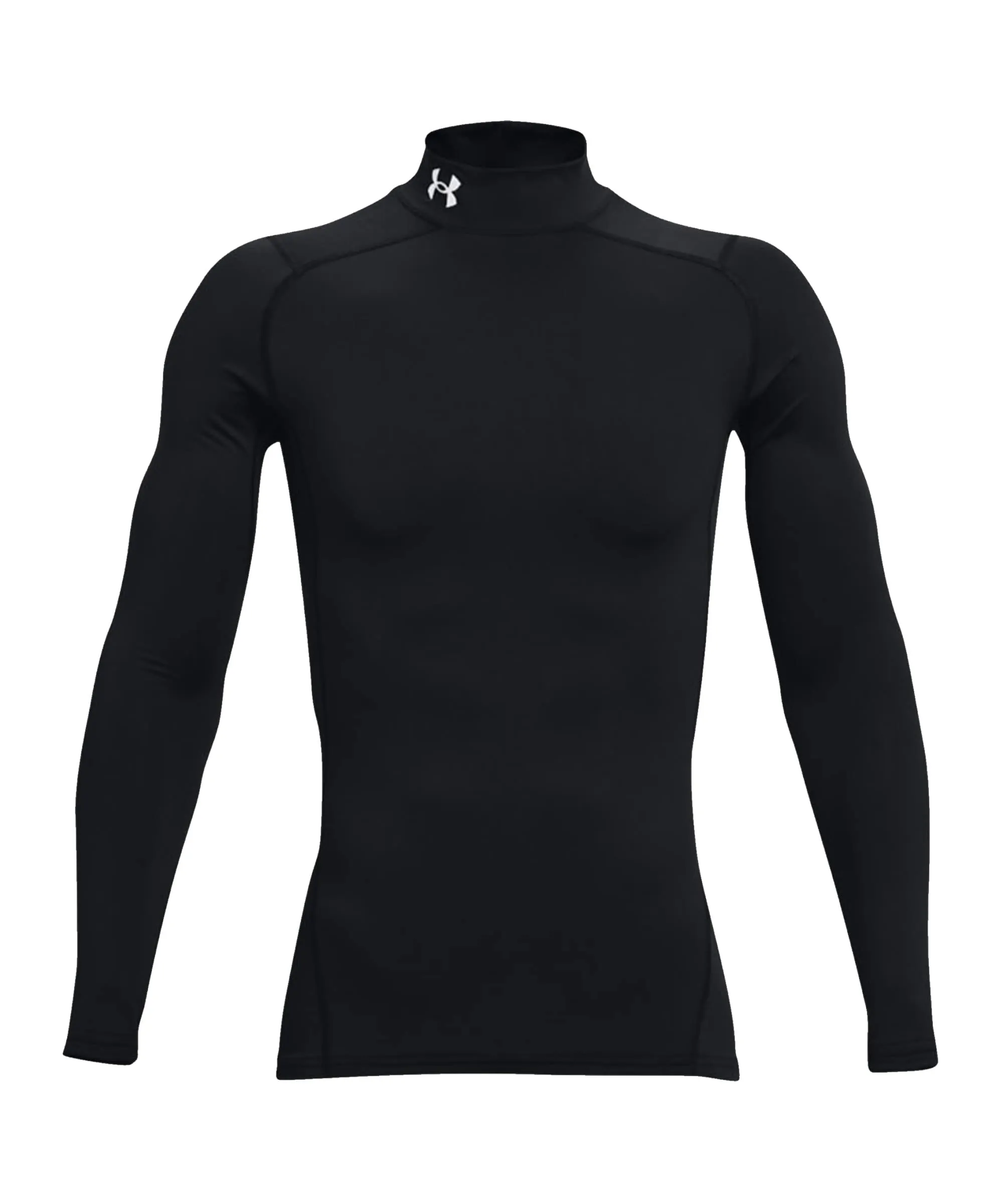 Under Armour ColdGear Compression Mock, Nero-bianco, 4XL Alti - immagine 1