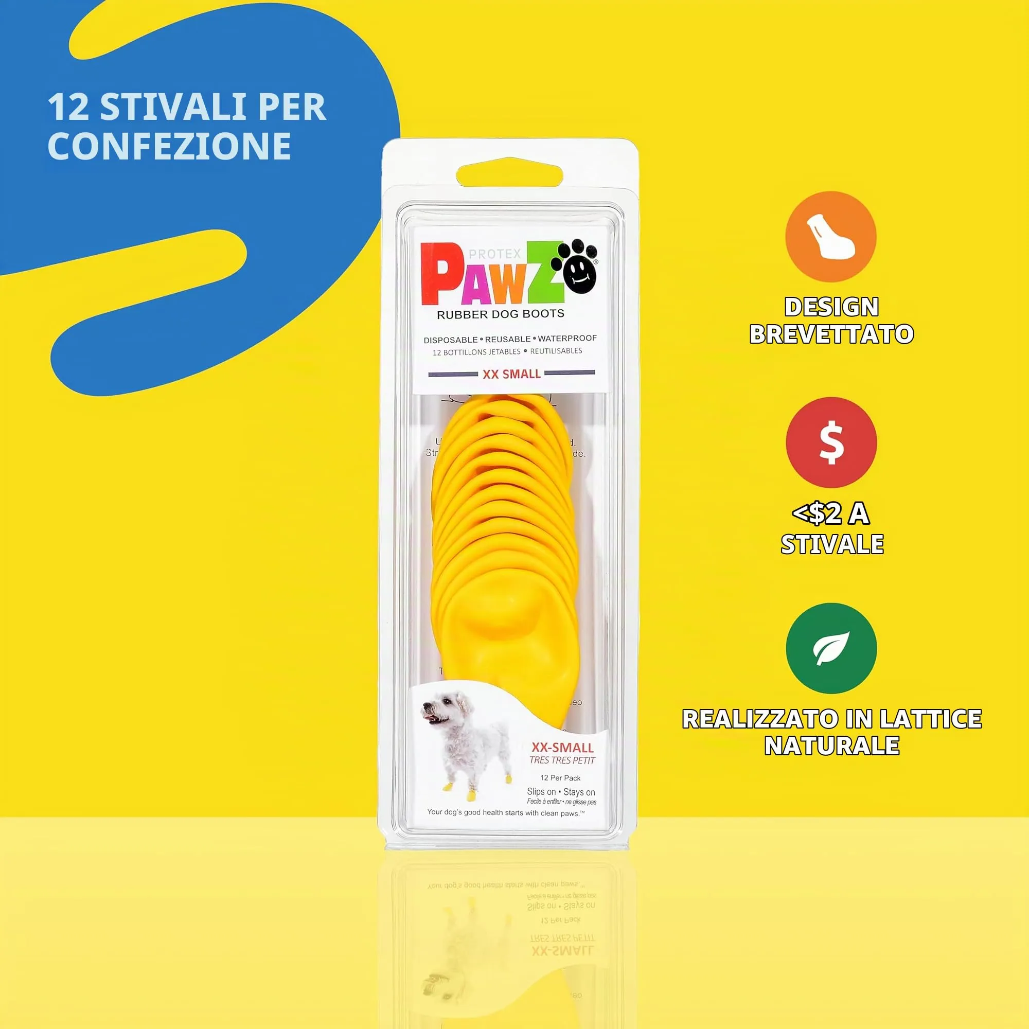 Pawz Scarpette Colorate XXS - immagine 2