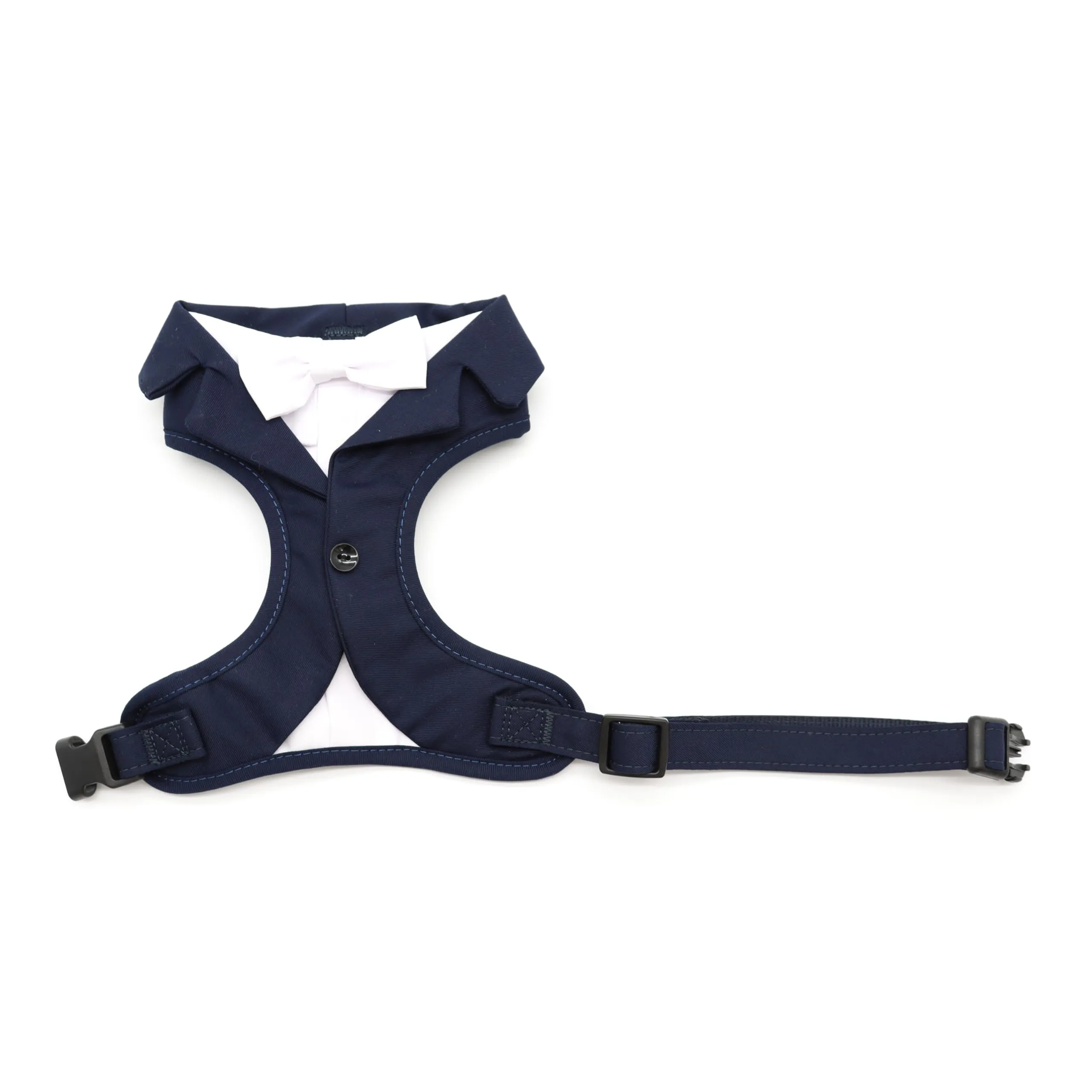 Croci Ceremony Groom Pettorina Smoking per Cane Maschio, Blu, L (48-75 cm) - immagine 2