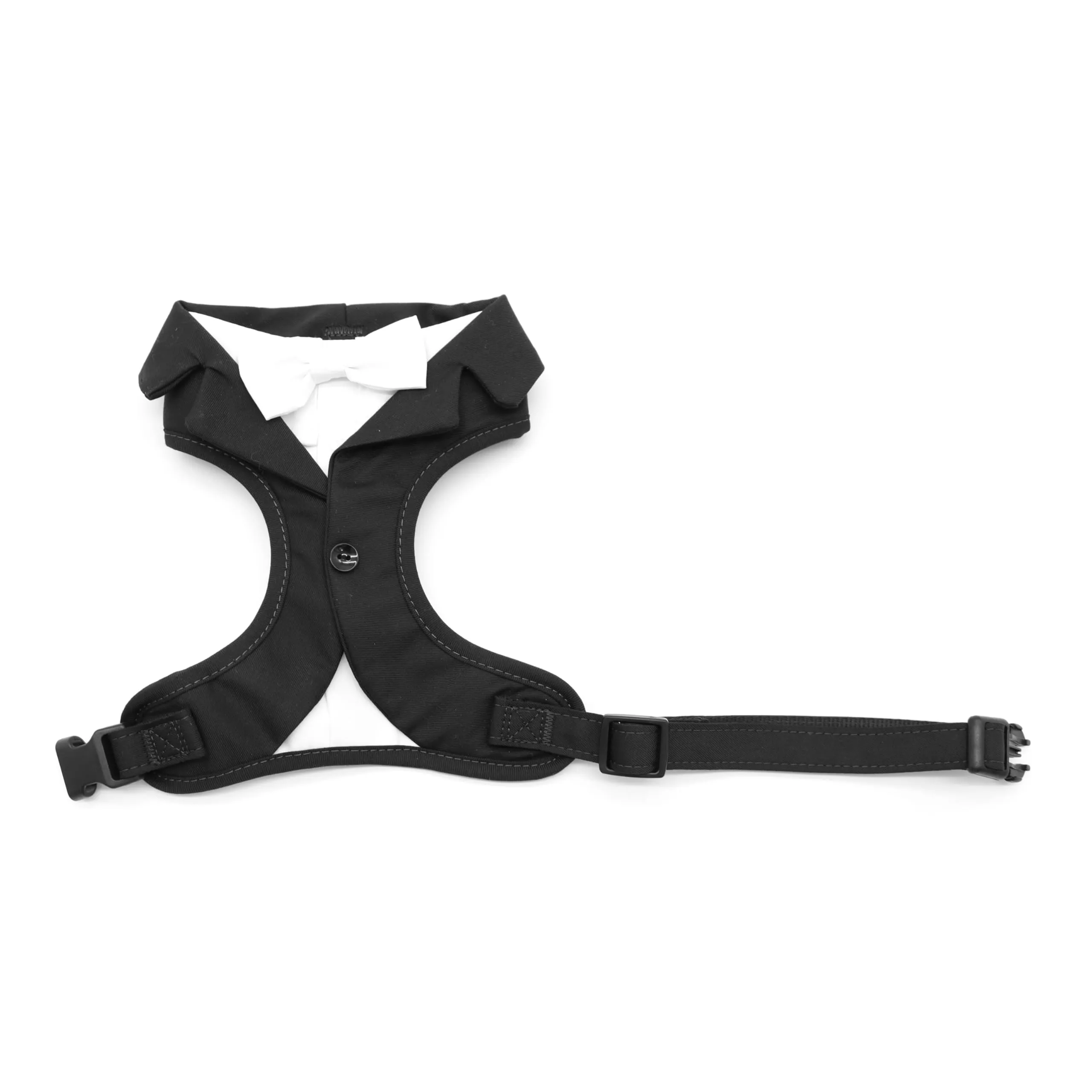 Croci Ceremony Groom Pettorina Smoking per Cane Maschio, Nero, S (35-45 cm) - immagine 2