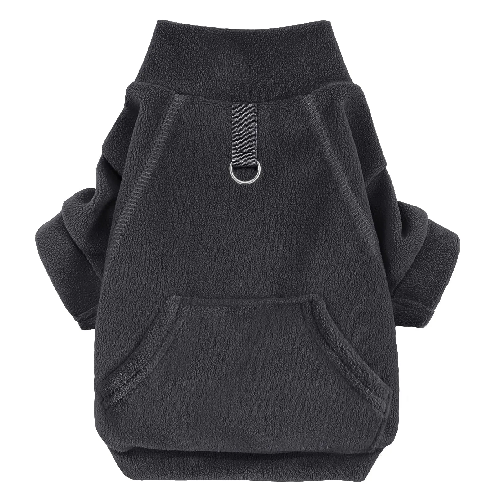 Mosucoirl Felpa con Cappuccio per Cani, Nero, S - immagine 1
