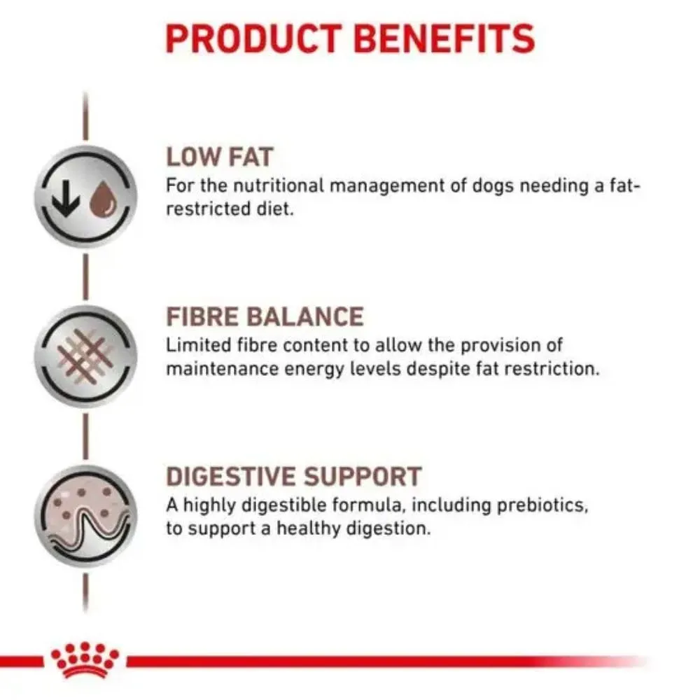 Royal Canin Veterinary Diet Gastrointestinal Low Fat Dog Food, 6 kg - immagine 2