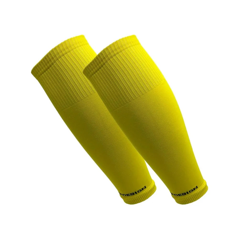 Tapedesign Tubes Calze Calcio Senza Piede, Giallo, Taglia Unica - immagine 1