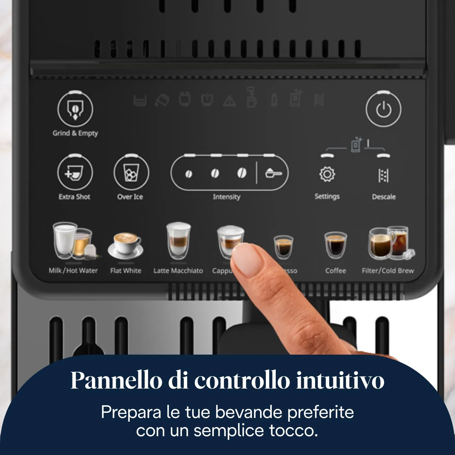 De'Longhi Rivelia Start Macchina da Caffè Automatica, Nera - immagine 3
