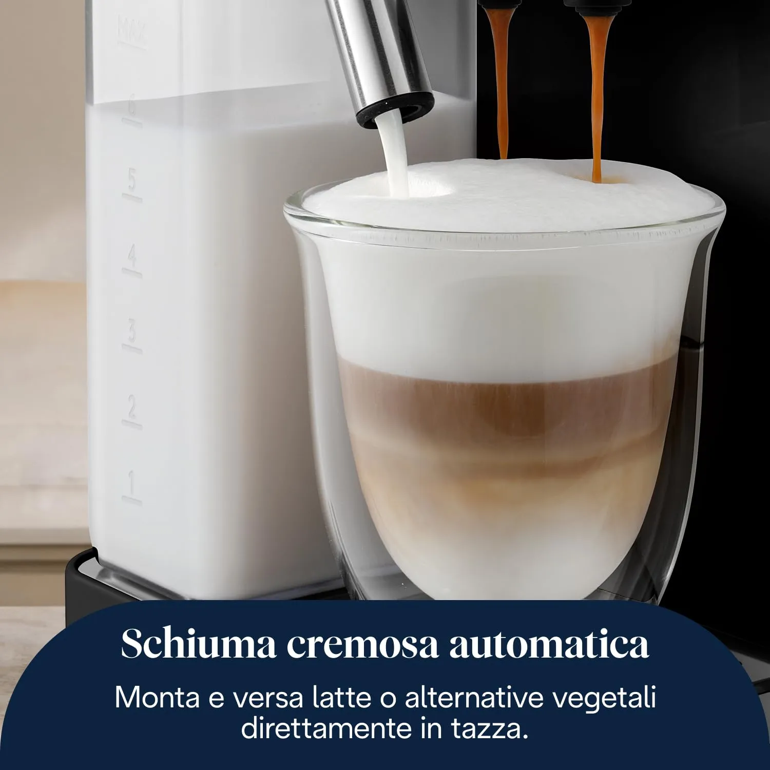 De'Longhi Rivelia Start Macchina da Caffè Automatica, Nera - immagine 5