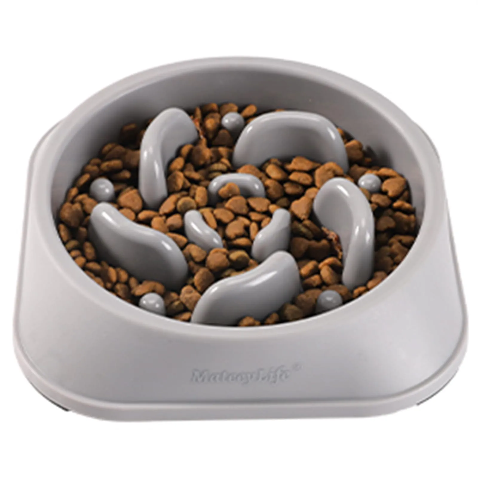 MateeyLife Ciotola per cani con alimentazione lenta Bloat Stop Labirinto, antiscivolo, taglia medio - immagine 7