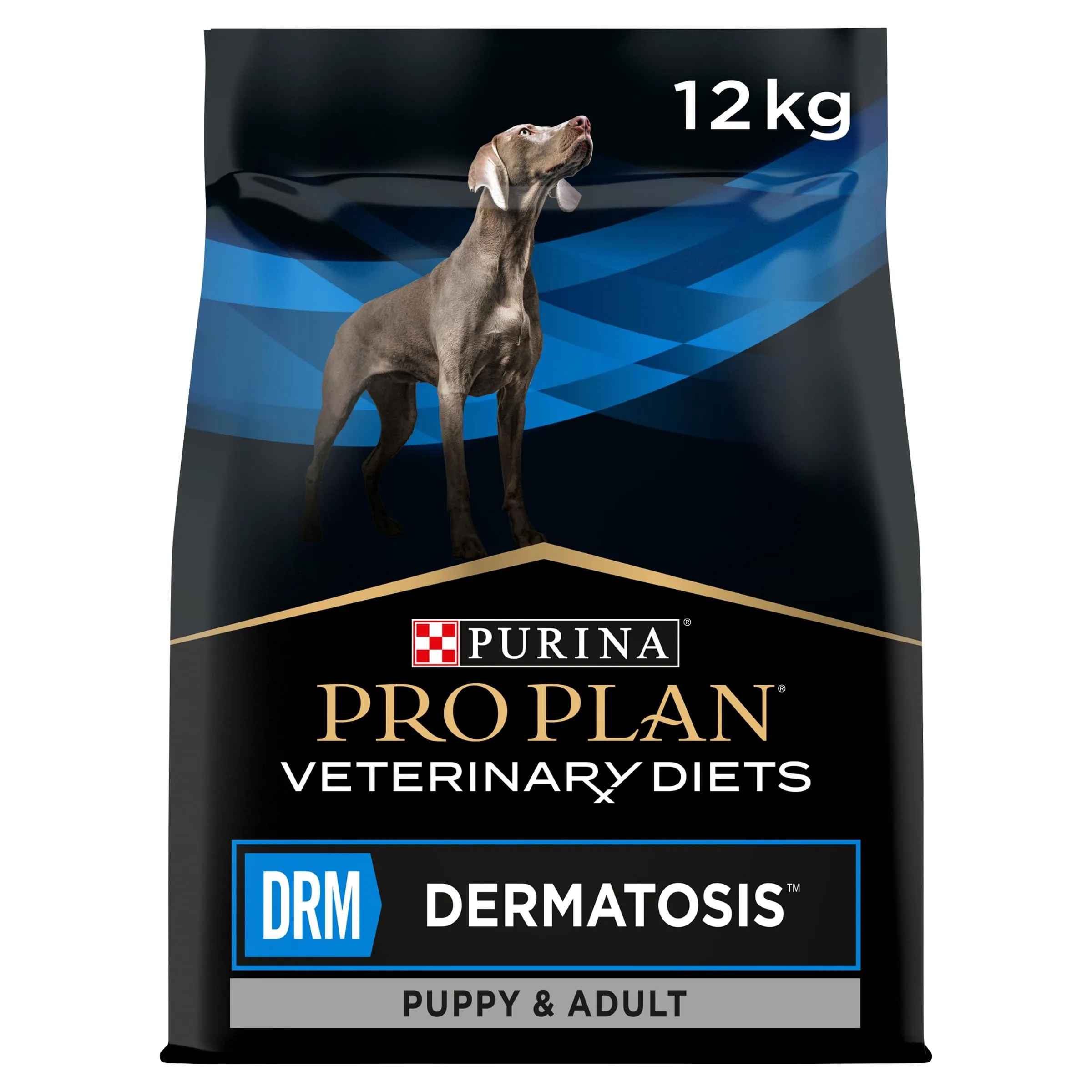 Pro Plan Veterinary Diets Dermatitis Dog Food, Dry, 12 kg - immagine 1