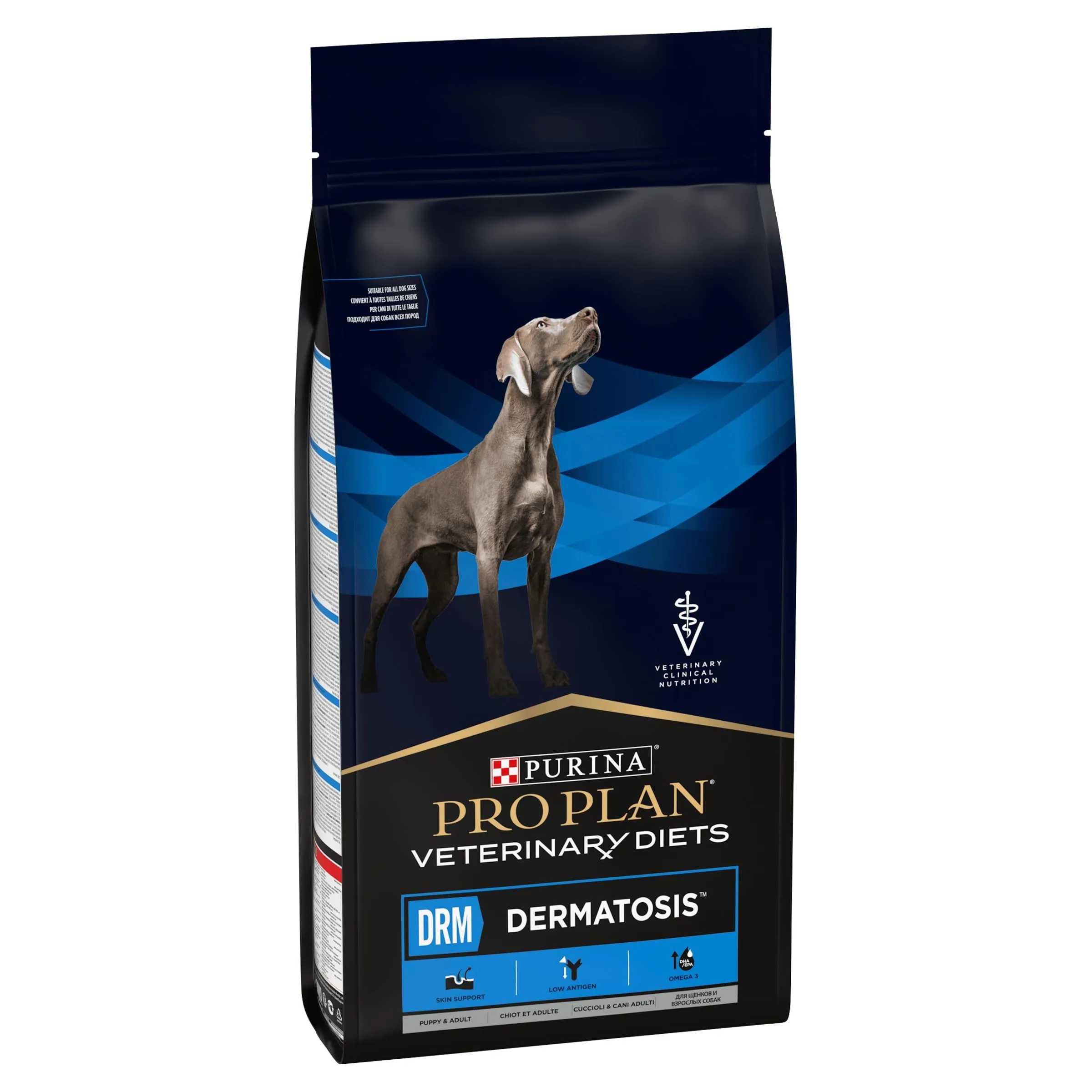 Pro Plan Veterinary Diets Dermatitis Dog Food, Dry, 12 kg - immagine 3