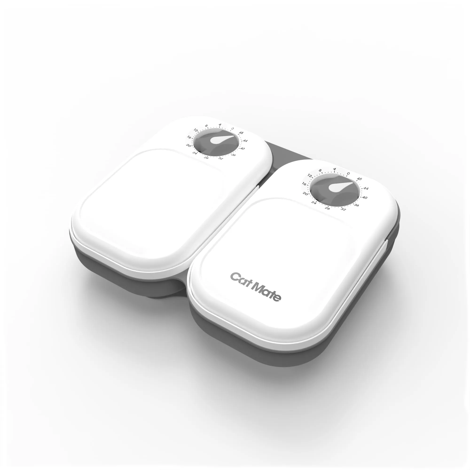 Cat Mate C200 Distributore Automatico di Cibo per 2 pasti, Bianco - immagine 2