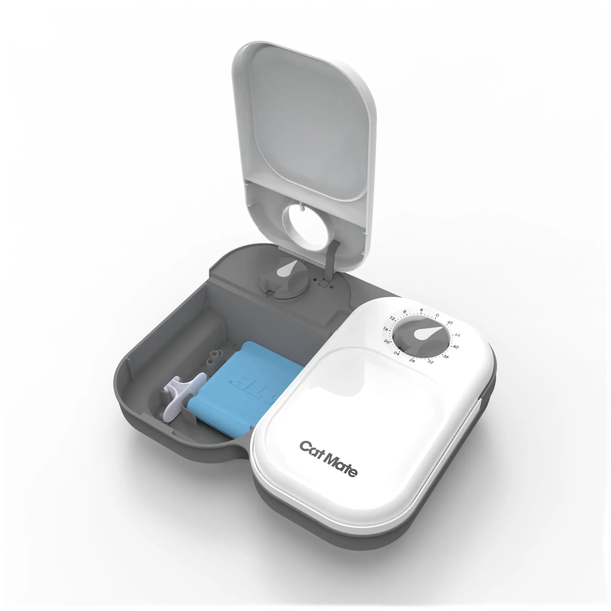 Cat Mate C200 Distributore Automatico di Cibo per 2 pasti, Bianco - immagine 8