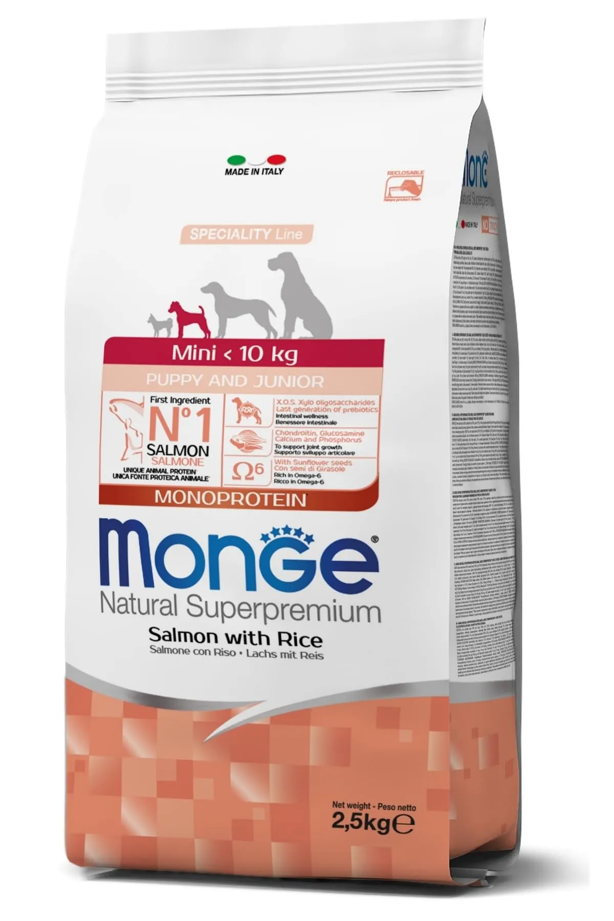 Monge Salmone & Riso Cucciolo 2.5 kg - immagine 1