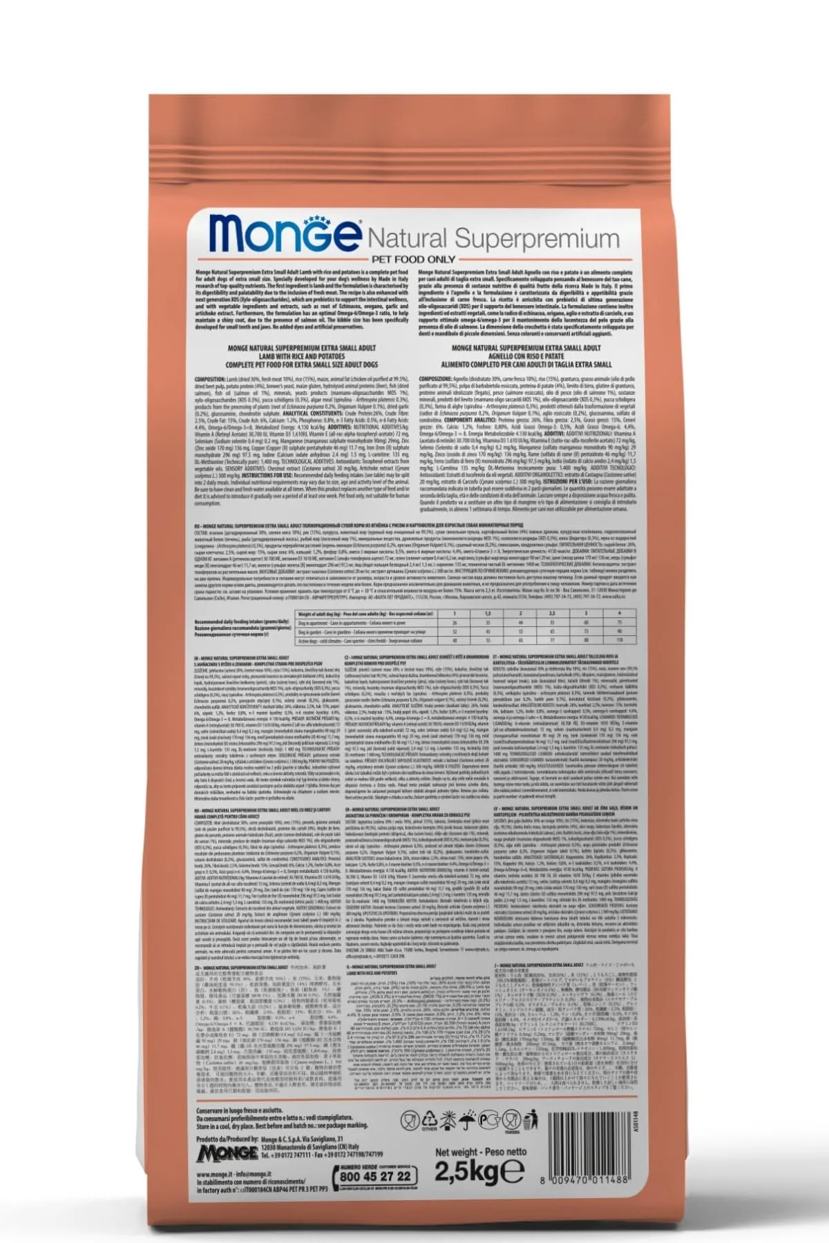 Monge Salmone & Riso Cucciolo 2.5 kg - immagine 2