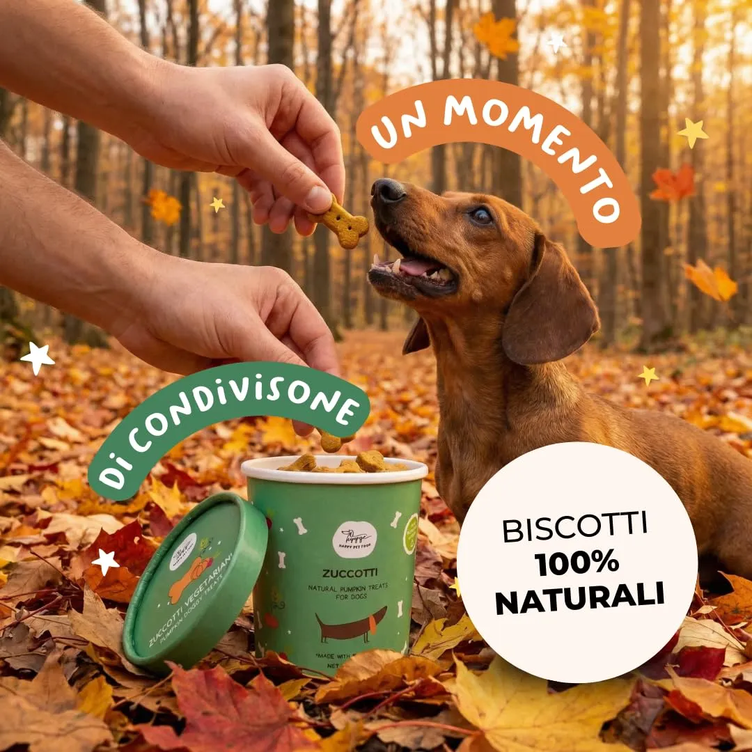 Hygge Dog Biscotti per Cani Naturali gusto Zucca, Pack da 6, 900g - immagine 2
