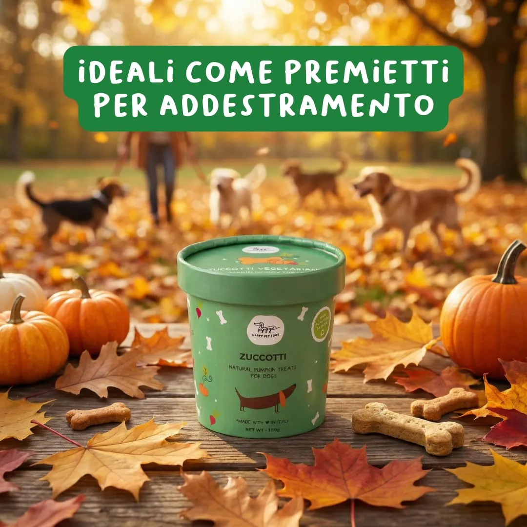 Hygge Dog Biscotti per Cani Naturali gusto Zucca, Pack da 6, 900g - immagine 4