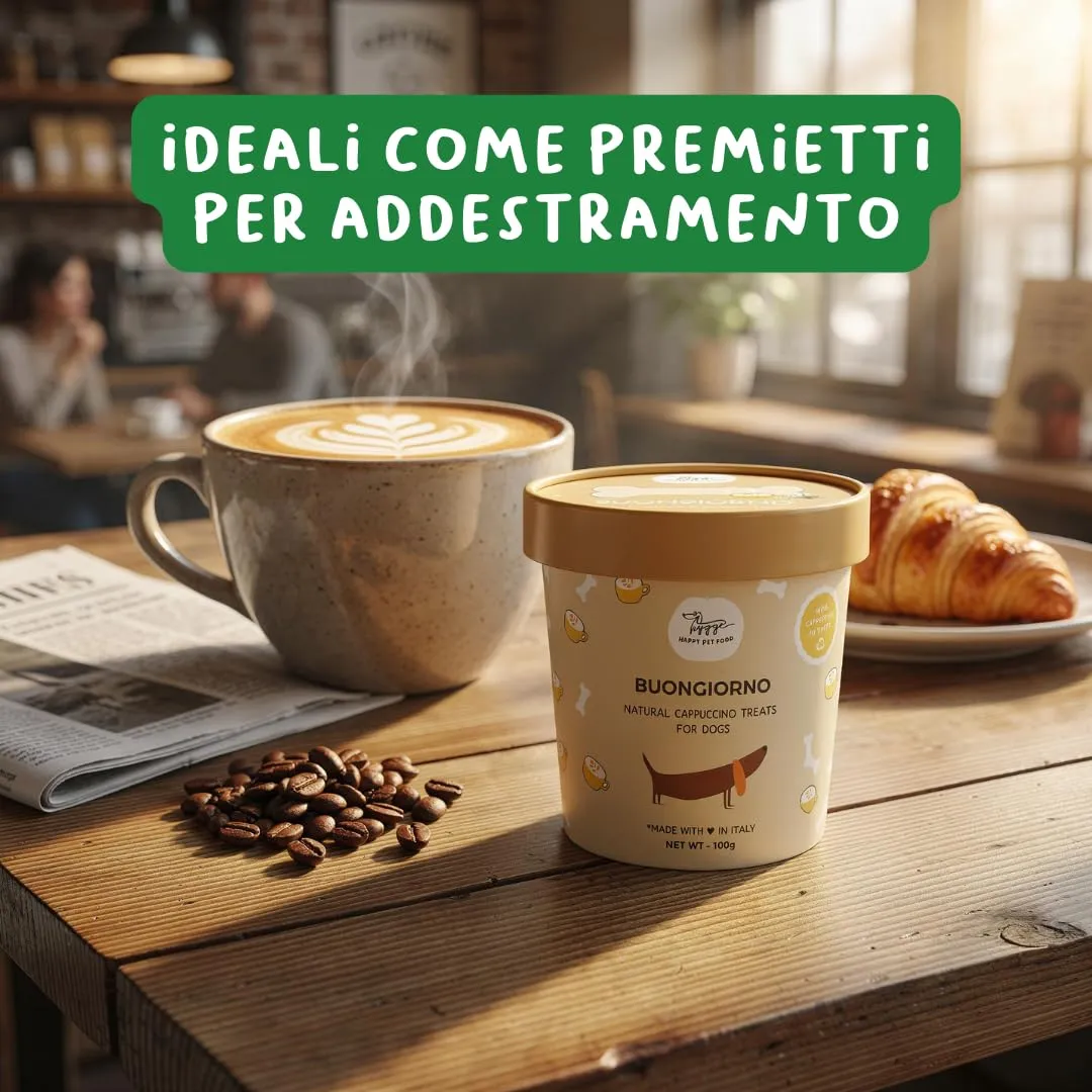 Hygge Dog Biscotti Buongiorno per Cani gusto Cappuccino, 600 g - immagine 4