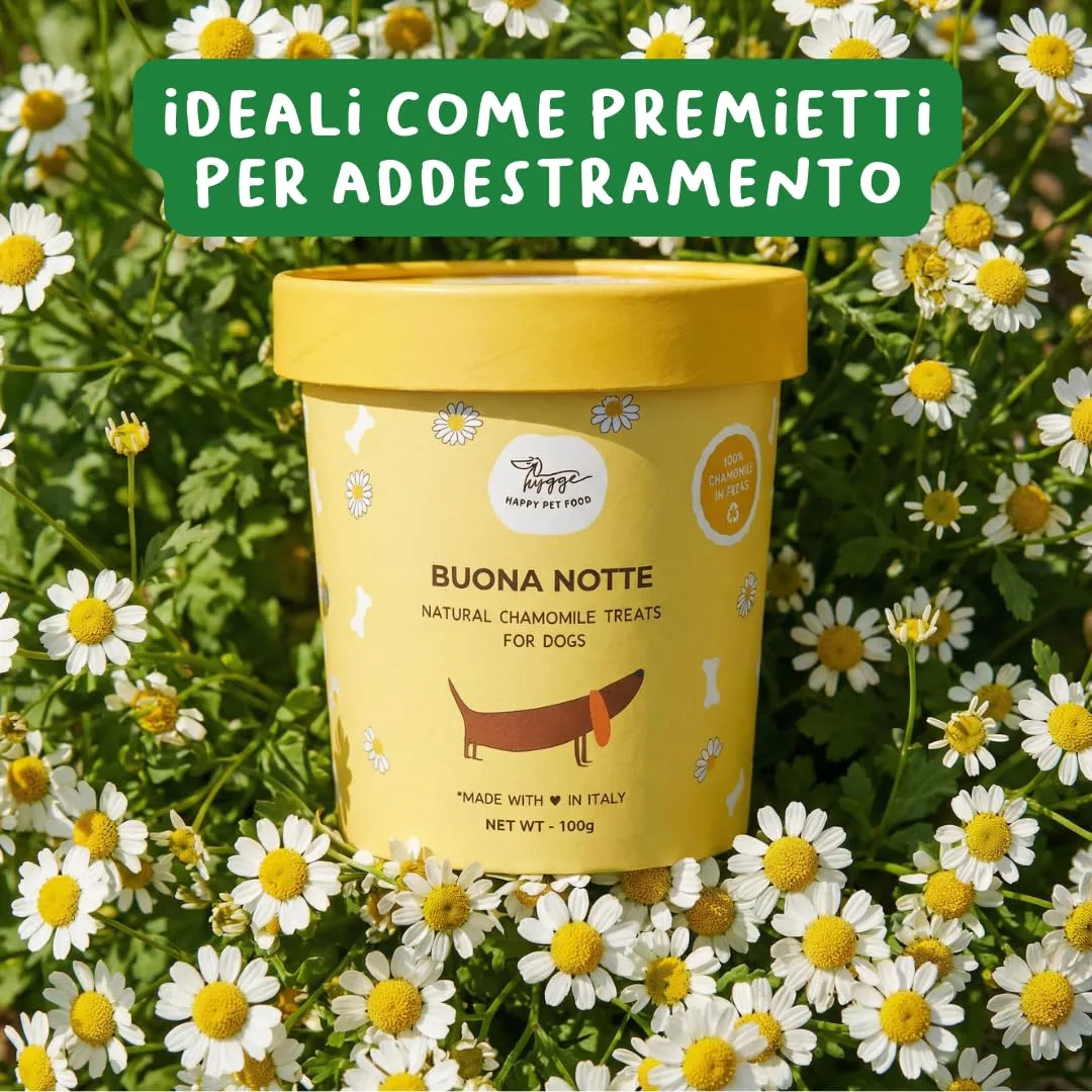 Hygge Dog Biscotti Buonanotte alla Camomilla per Cani, 600 gr - immagine 4