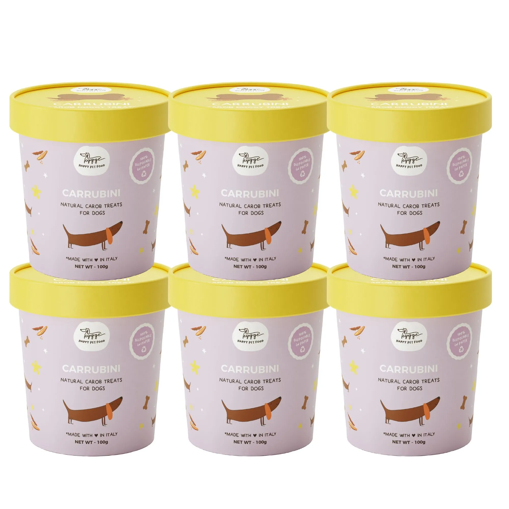 Hygge Dog Carrubini Biscotti per Cani alla Carruba, 600g - immagine 1