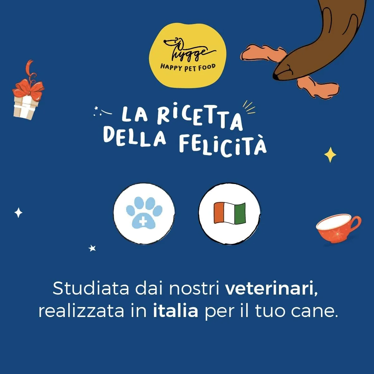 Hygge Biscotti Natalini per Cani al Latte, 300 g - immagine 5