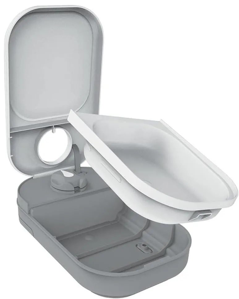Cat Mate C100 Distributore Automatico di Cibo per 1 pasto, Bianco - immagine 8