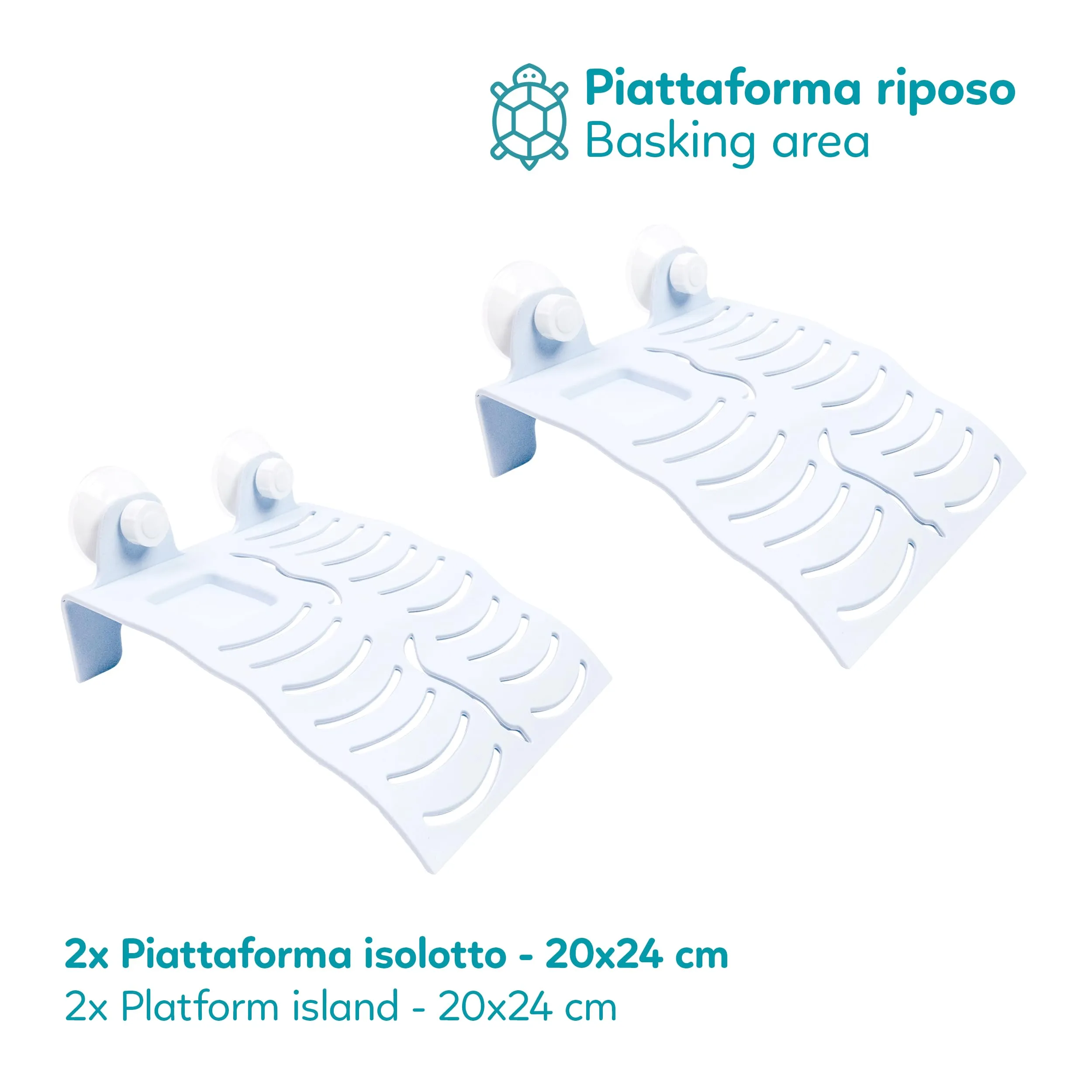 AQPET Tartarughiera in Vetro con Coperchio e Isola per Tartarughe d'Acqua, 80x35x28 cm, 78 Litri - immagine 8