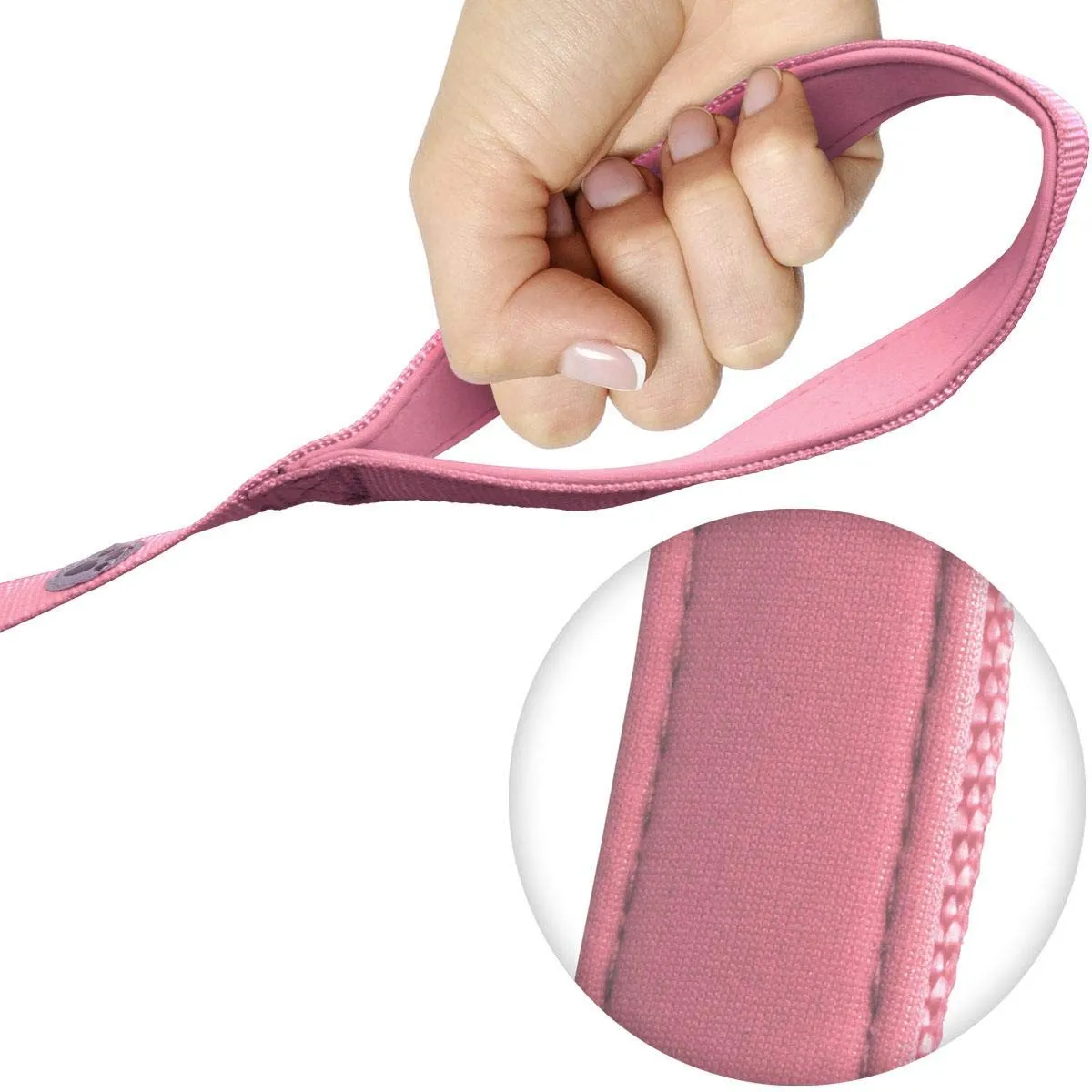 igadgitz Home U7287 Guinzaglio per Cani Imbottito, Rosa, 122cm - immagine 3