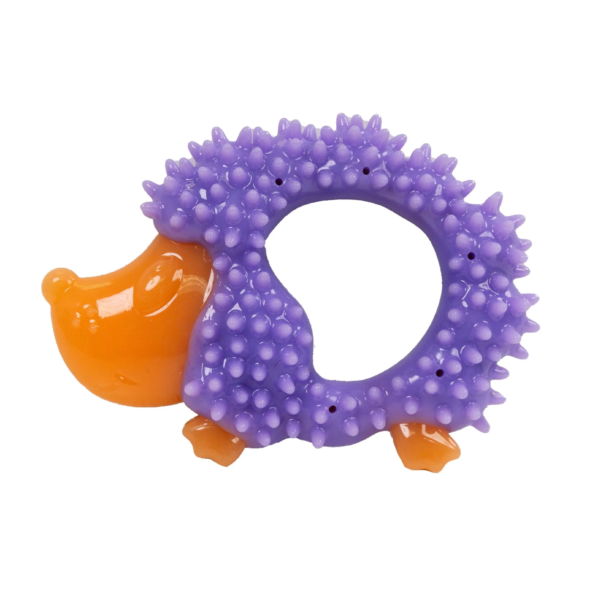 Petstages Cutie Chewies Hedgehog Dog Chew Toy - Blue - immagine 1