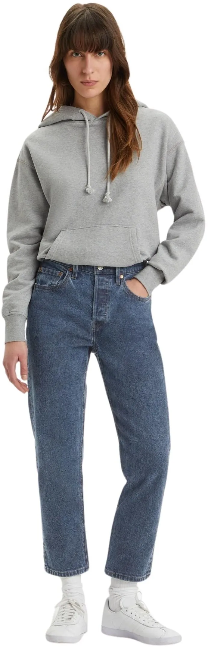 Levi's 501 Crop Jeans Donna - Hidden Happiness - 24W / 26L - immagine 4