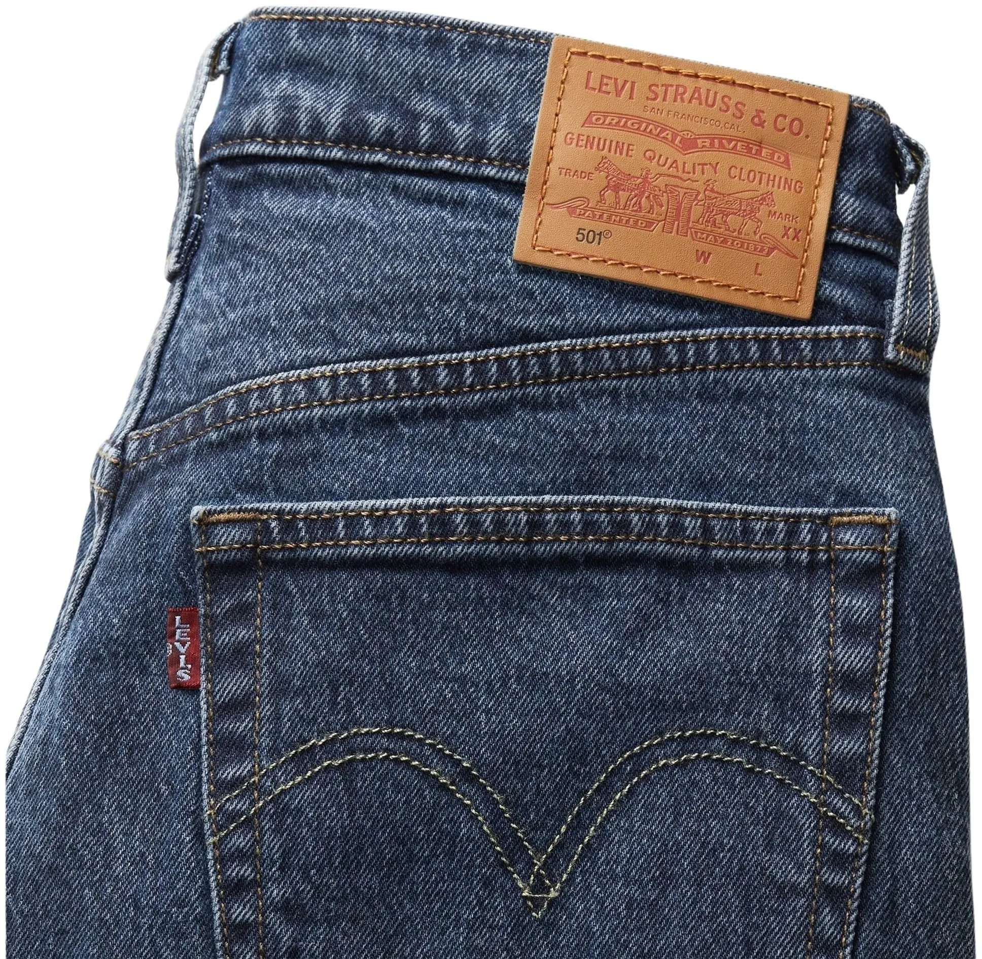 Levi's 501 Crop Jeans Donna - Hidden Happiness - 24W / 26L - immagine 7