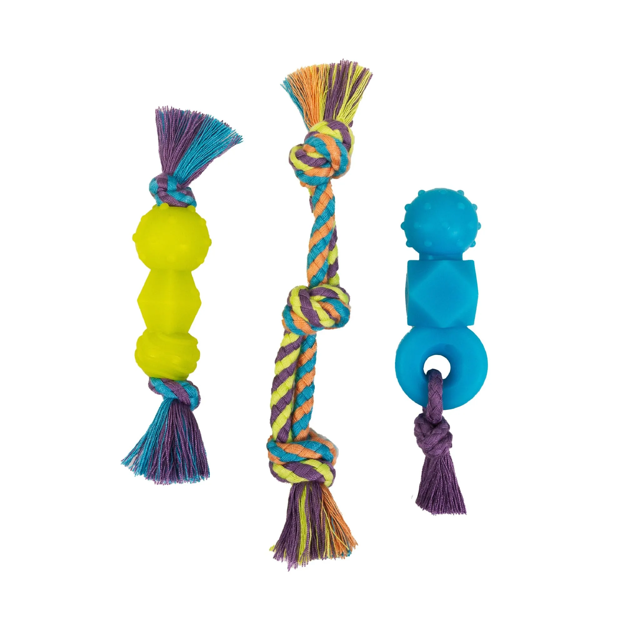 Petstages Orka Mini Dentachew Dog Chew Toys, 3 Pieces - immagine 1