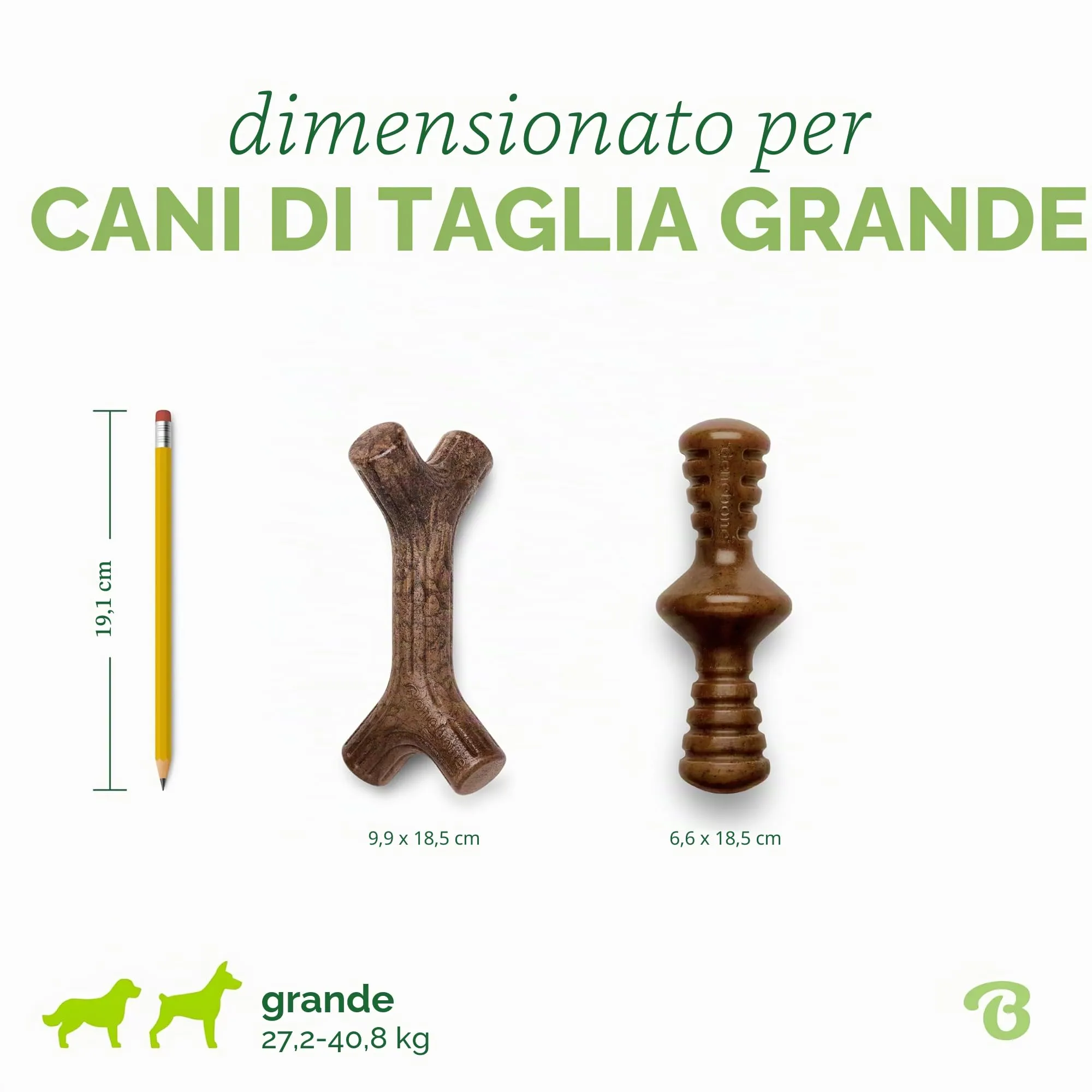 Benebone Maplestick e Zaggler Giochi Resistenti, Grande - immagine 4