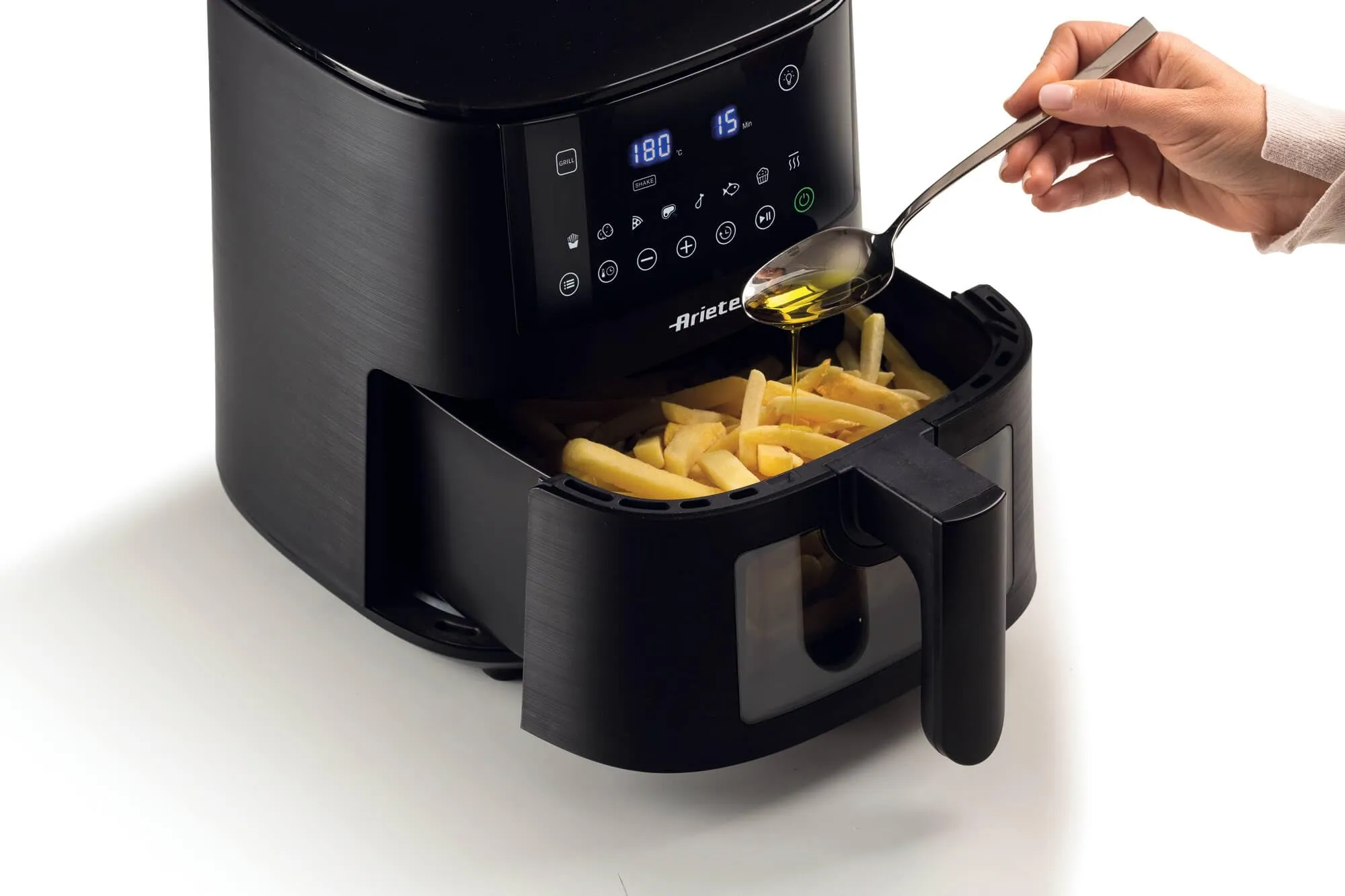 Ariete 4633 Friggitrice ad Aria 4L, 1400W, Nero - immagine 6