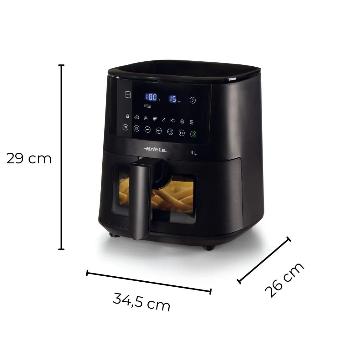 Ariete 4633 Friggitrice ad Aria 4L, 1400W, Nero - immagine 7