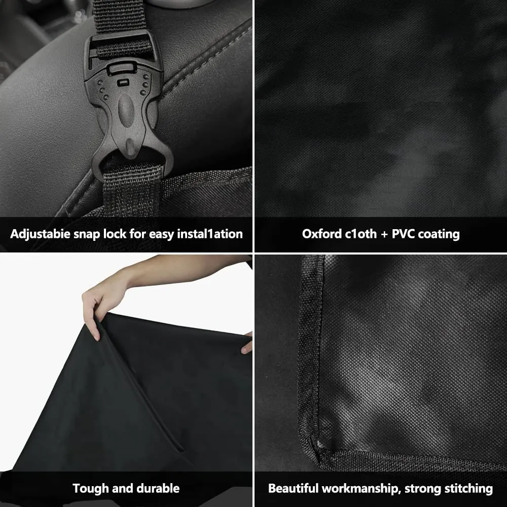 Gvolatee Coperta Protettiva Impermeabile e Resistente ai Graffi per Sedile Posteriore Auto, Universale - immagine 4