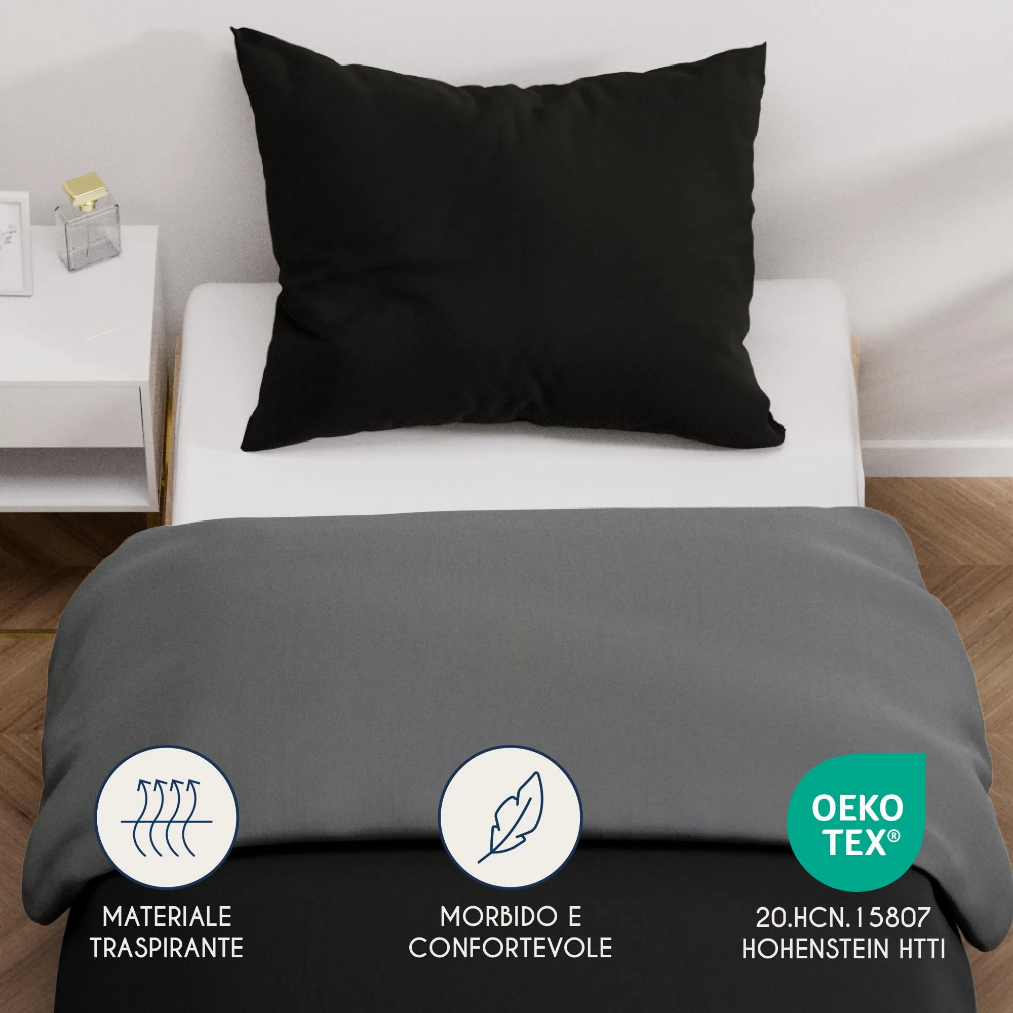 Dreamzie Copripiumino Singolo 135x200 cm e Federa 50x70 cm - immagine 2